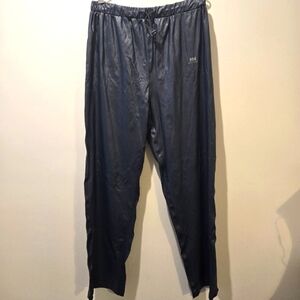 Helly Hansen Men's Waterproof Windproof Lined Rain Pants Navy Large